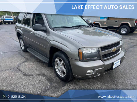 2008 Chevrolet TrailBlazer for sale at Lake Effect Auto Sales in Chardon OH