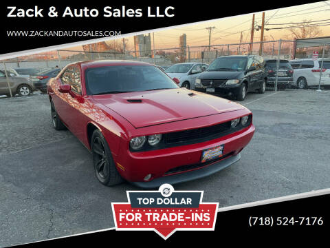 2013 Dodge Challenger for sale at Zack & Auto Sales LLC in Staten Island NY