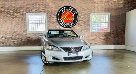 2012 Lexus IS 250C for sale at Atlanta Auto Brokers in Marietta GA