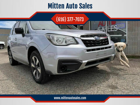 2018 Subaru Forester for sale at Mitten Auto Sales in Holland MI