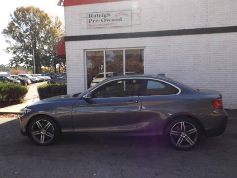 2017 BMW 2 Series for sale at Raleigh Pre-Owned in Raleigh NC