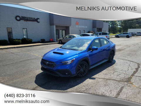 2022 Subaru WRX for sale at Melniks Automotive in Berea OH