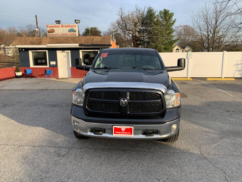 2015 RAM Ram Pickup 1500 for sale at Fuentes Brothers Auto Sales in Jessup MD