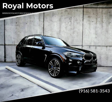 2018 BMW X5 M for sale at Royal Motors in Rocklin CA