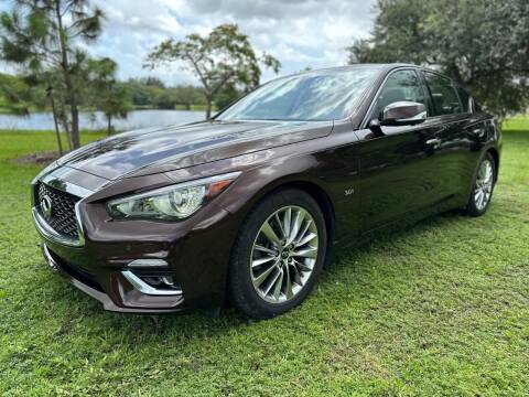 2018 Infiniti Q50 for sale at A1 Cars for Us Corp in Medley FL