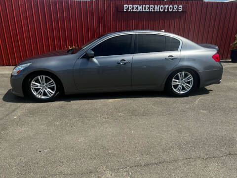 2013 Infiniti G37 Sedan for sale at PREMIERMOTORS  INC. in Milton Freewater OR