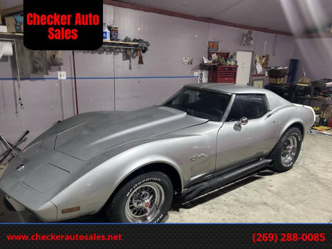 1976 Chevrolet Corvette C3 for sale at Checker Auto Sales in Augusta MI