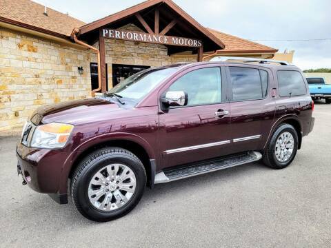2015 Nissan Armada for sale at Performance Motors Killeen Second Chance in Killeen TX