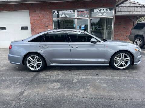 2016 Audi A6 for sale at AUTOWORKS OF OMAHA INC in Omaha NE