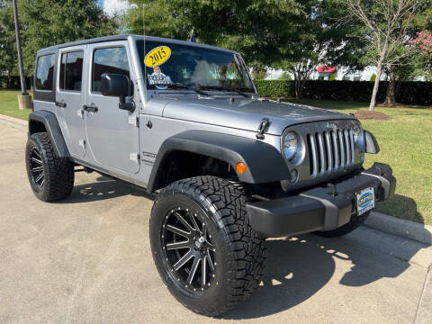 2015 Jeep Wrangler Unlimited for sale at UNITED AUTO WHOLESALERS LLC in Portsmouth VA