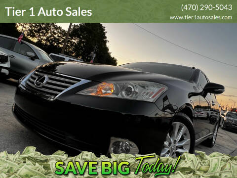 2011 Lexus ES 350 for sale at Tier 1 Auto Sales in Gainesville GA