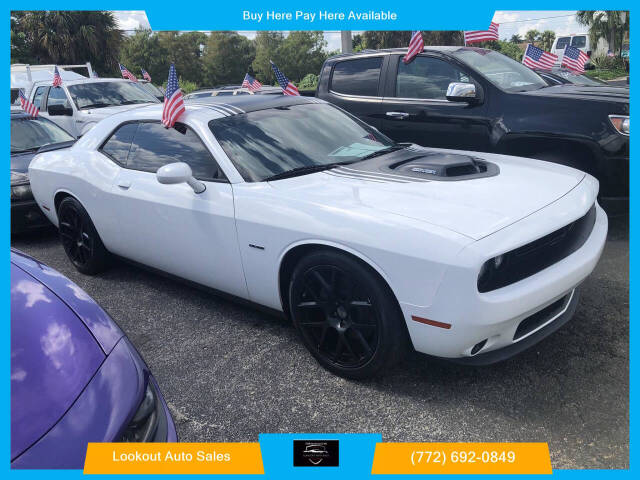 2015 Dodge Challenger for sale at Lookout Auto Sales in Stuart, FL