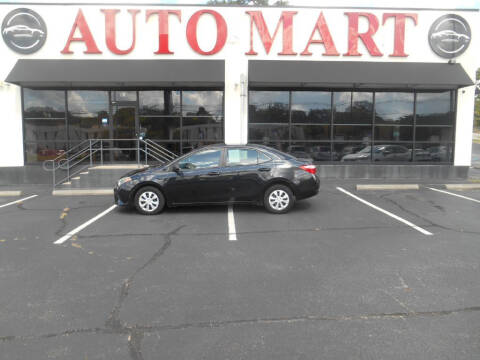 2017 Toyota Corolla for sale at AUTO MART in Montgomery AL