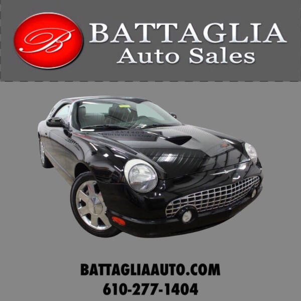 2002 Ford Thunderbird for sale at Battaglia Auto Sales in Plymouth Meeting PA