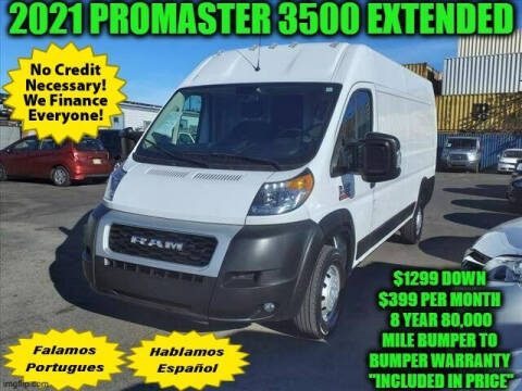 2021 RAM ProMaster for sale at D&D Auto Sales, LLC in Rowley MA