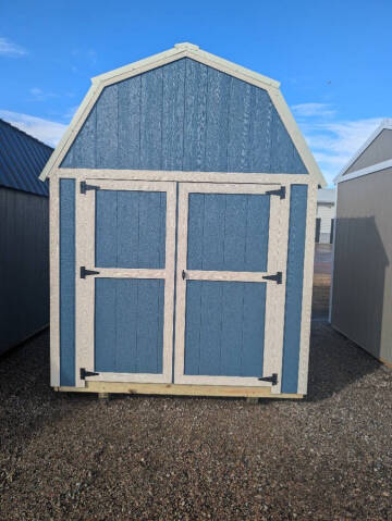 2025 605 sheds 8x12 for sale at SS Auto Sales in Brookings SD