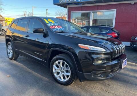 2014 Jeep Cherokee for sale at Latino Motors in Aurora IL