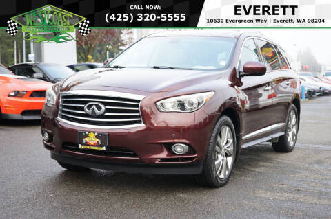 2015 Infiniti QX60 for sale at West Coast AutoWorks in Everett WA