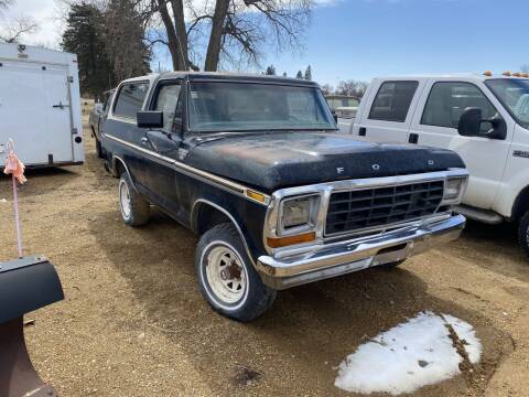 1979 Ford Bronco for sale at B & B Auto Sales in Brookings SD