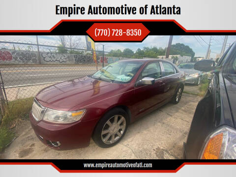 2007 Lincoln MKZ for sale at Empire Automotive of Atlanta in Atlanta GA
