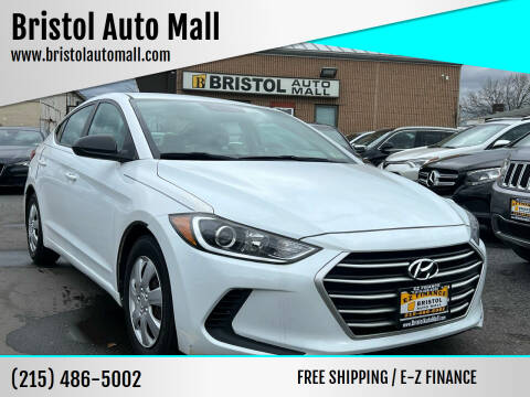 2017 Hyundai Elantra for sale at Bristol Auto Mall in Levittown PA