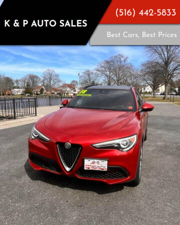 2018 Alfa Romeo Stelvio for sale at K & P Auto Sales in Baldwin NY