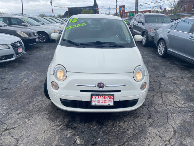 2015 FIAT 500 for sale at Six Brothers Mega Lot in Youngstown OH