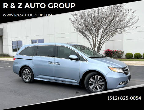 2014 Honda Odyssey for sale at R & Z AUTO GROUP in Austin TX