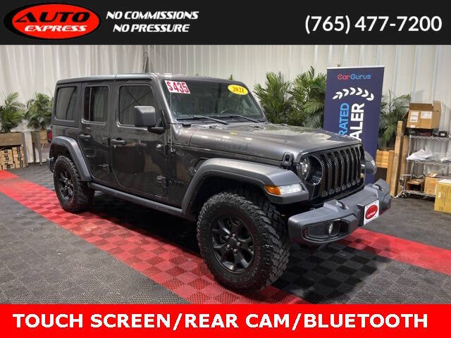 2021 Jeep Wrangler Unlimited for sale at Auto Express in Lafayette IN
