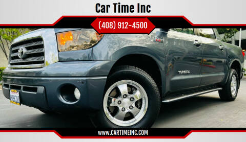 2008 Toyota Tundra for sale at Car Time Inc in San Jose CA