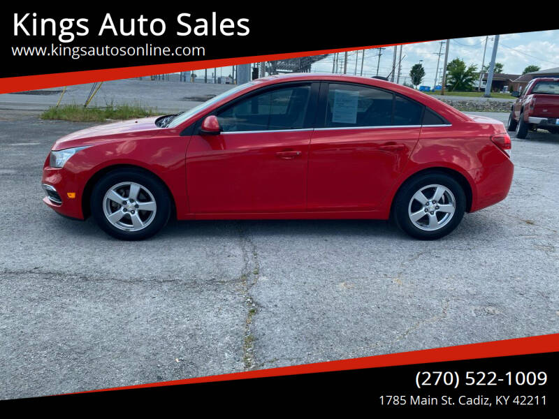 2016 Chevrolet Cruze Limited for sale at Kings Auto Sales in Cadiz KY