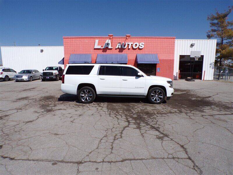 2017 Chevrolet Suburban for sale at L A AUTOS in Omaha NE