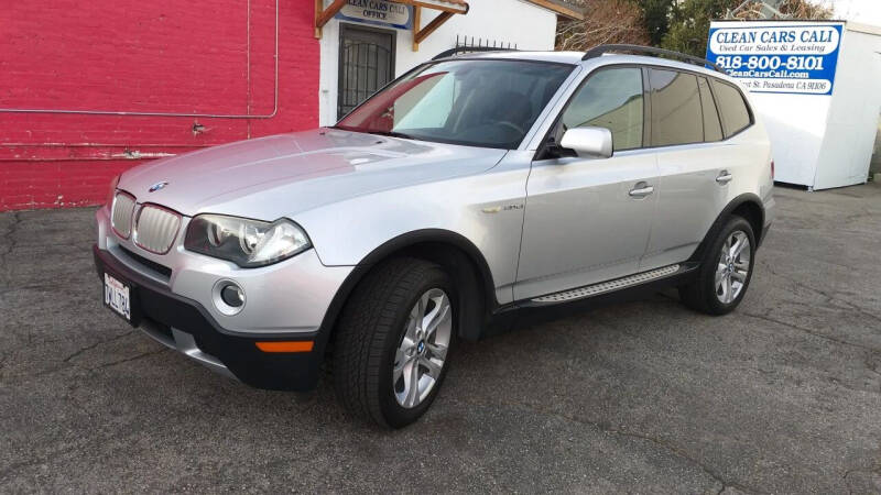 2008 BMW X3 for sale at Clean Cars Cali in Pasadena CA