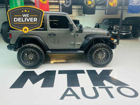 2020 Jeep Wrangler for sale at MTK Trades in Richmond VA