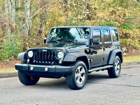 2014 Jeep Wrangler Unlimited for sale at H and S Auto Group in Canton GA