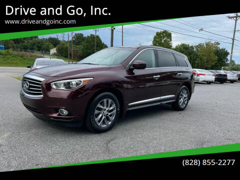 2013 Infiniti JX35 for sale at Drive and Go, Inc. in Hickory NC