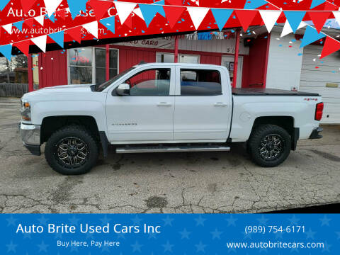 2017 Chevrolet Silverado 1500 for sale at Auto Brite Used Cars Inc in Saginaw MI