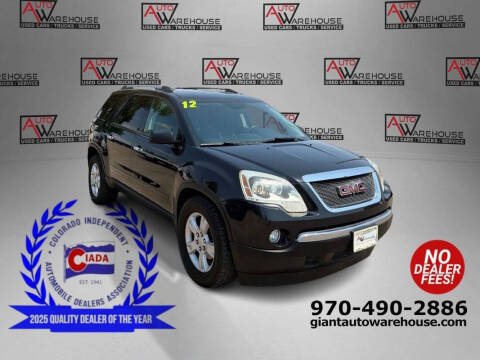 2012 GMC Acadia SLE
