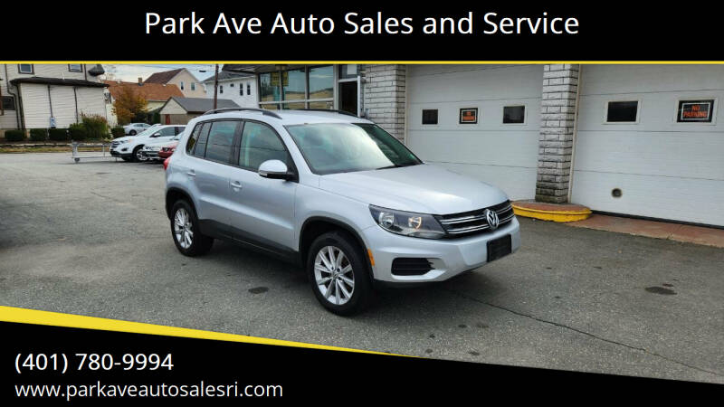 2015 Volkswagen Tiguan for sale at Park Ave Auto Sales and Service in Cranston RI