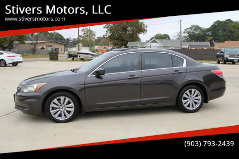 2012 Honda Accord for sale at Stivers Motors, LLC in Nash TX