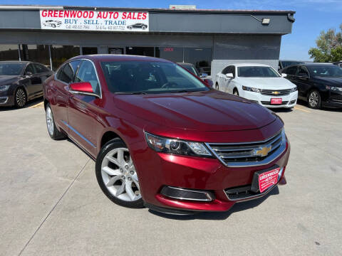 2016 Chevrolet Impala for sale at GREENWOOD AUTO LLC in Lincoln NE