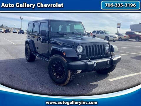2015 Jeep Wrangler Unlimited for sale at Auto Gallery Chevrolet in Commerce GA