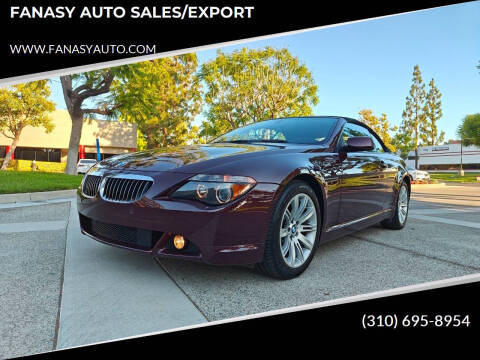 2007 BMW 6 Series 650i