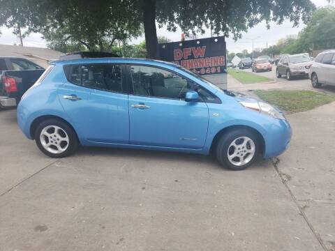 2012 Nissan LEAF for sale at Bad Credit Call Fadi in Dallas TX