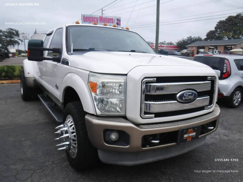 2011 Ford F-350 Super Duty for sale at LEGACY MOTORS INC in New Port Richey FL