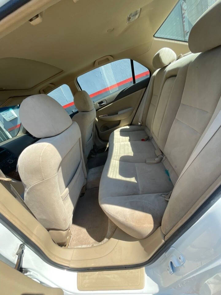 2003 Honda Accord for sale at Etla Auto Sales in Indian Orchard, MA