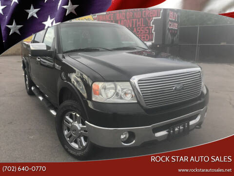 2007 Ford F-150 for sale at ROCK STAR TRUCK & AUTO LLC in Las Vegas NV
