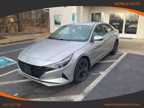 2021 Hyundai Elantra for sale at World Auto in Fredericksburg VA