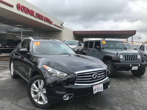 2015 Infiniti QX70 for sale at Golden State Auto Inc. in Rancho Cordova CA