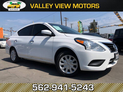 2018 Nissan Versa for sale at Valley View Motors in Whittier CA